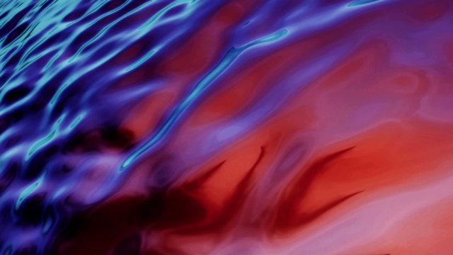Video Background 1527: Abstract fluid forms ripple and flow (Video Loop).