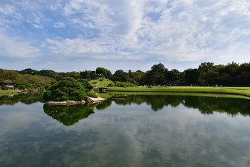 後楽園　沢の池