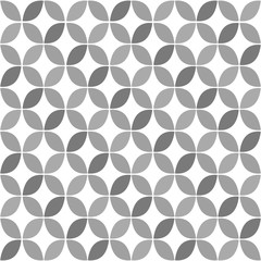 Panele Szklane Podświetlane  Szary geometryczny wzór retro bez szwu