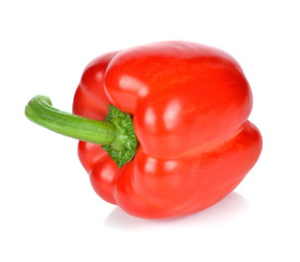 red pepper isolated on white background