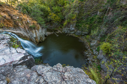 Fototapeta Ramsey Falls, Alexander Ramsey State Park, Redwood Falls, MN