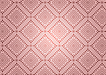 Rhombus a dash seamless pattern. Modern style simple dotted line rhombus. swatches included.