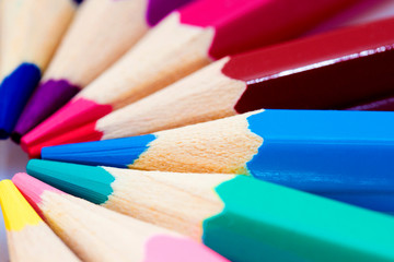 Naklejka premium Pencils