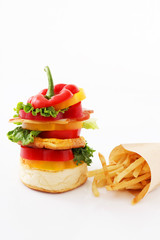 ハンバーガーセット