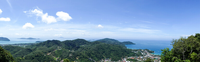 Obraz premium panorama of Phuket in the south part