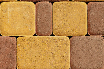 Paving stone texture. Building background.