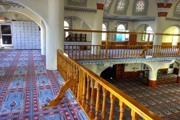 Intérieur d'une mosquée