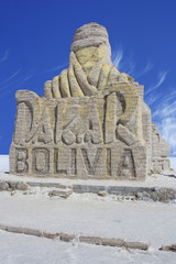Fototapeta premium Dakar Boliva statue