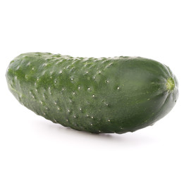 Cucumber vegetable  isolated on white background cutout