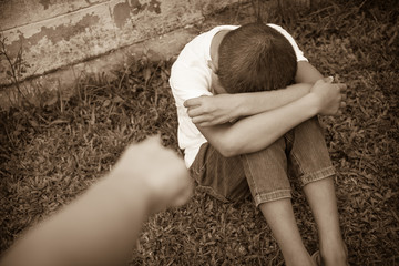 A young Asian boy who is scared and alone, he is at high risk of being physically, mentally and...