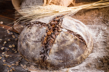 Rustic country bread