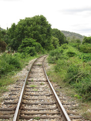 Railroad track