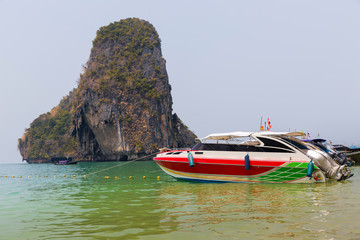 Speed boat in Krabi