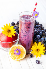 Purple smoothie