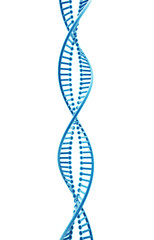 DNA structure in digital background