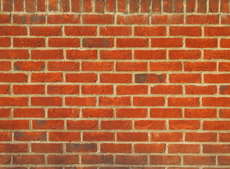Red brick tiles cladding background