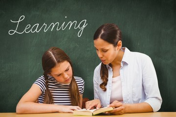 Learning against green chalkboard