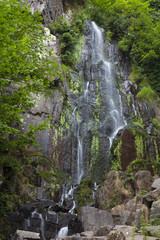 Obraz premium Nideck cascade, Alsace, France