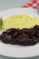 gibier et purée 01102015