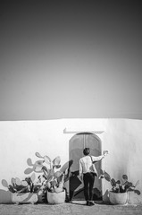 Ostuni, Salento, Puglia in bianco e nero