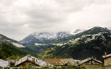 Fototapeta na wymiar mountains, alpine