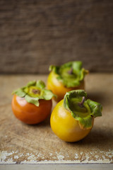 persimmons
