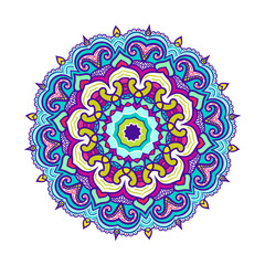 Vector mandala ornament.