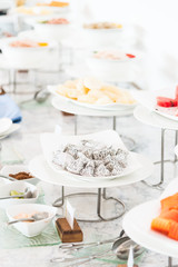 Catering buffet food
