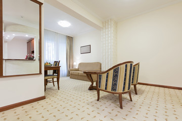 Fototapeta premium Hotel apartment interior