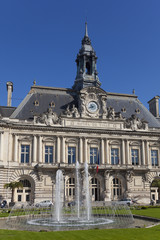 Fototapeta na wymiar City council of Tours, Indre-et-Loire, France