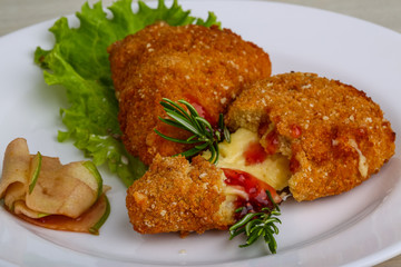 Fried cheese