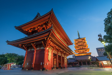 Tokyo - Senso-ji Temple in Asakusa, Japan