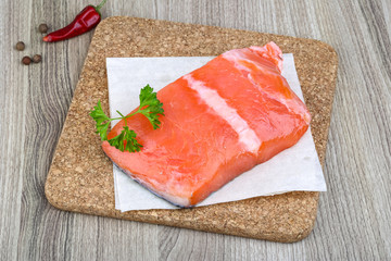 Salmon fillet