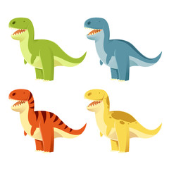 Set of t-rex