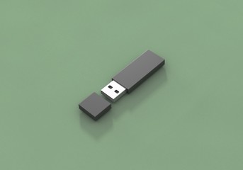 USB Stick Speicher offen