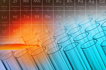 laboratory test tubes