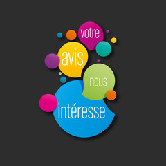 votre avis nous interesse