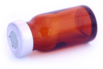 Brown vial