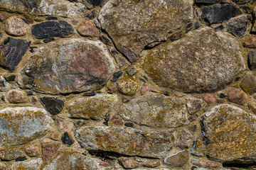 Dark stone background. 