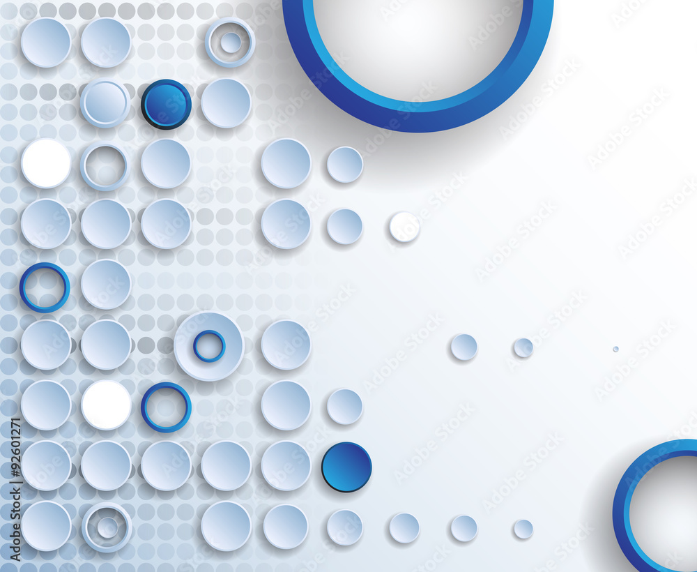 Poster Abstract tech background. Futuristic technology interface. Vecto