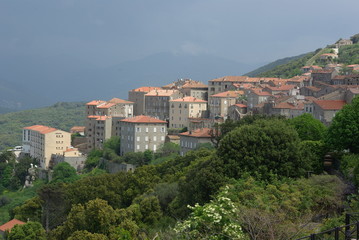 Fototapeta na wymiar Sartène en Corse