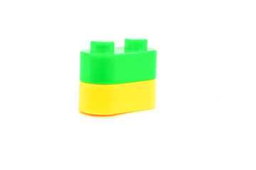Naklejka premium Plastic blocks