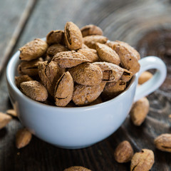 Almonds in shell