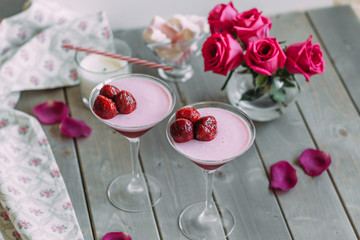 strawberry jelly dessert