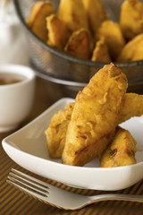 Fried Plantains; Non sharpened file