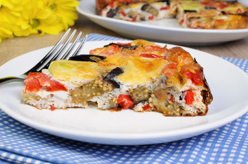 vegetable omelet
