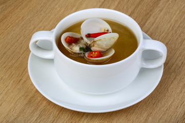 Shell soup