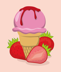 Ice cream design 