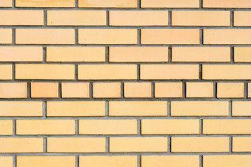 yellow bricks wall background