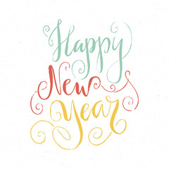 New Year Lettering